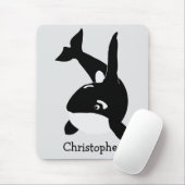 Killer Whale Design Mousepad (Mit Mouse)