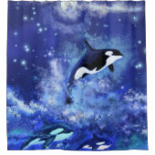 Killer Whale Duwer Vorhang (Vorderseite)