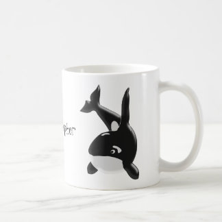 Killer Whale einfach den Namen hinzufügen Kaffeetasse