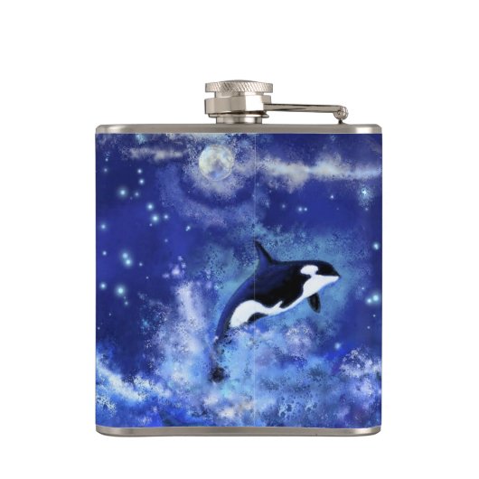 Killer Whale Flachmann (Rückseite)