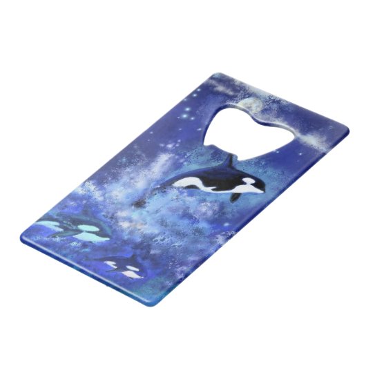 Killer Whale Flaschenöffner (Vorderseite Schrägansicht)