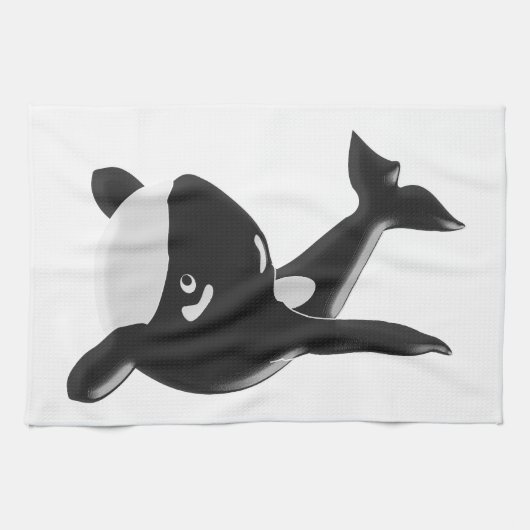 Killer Whale Geschirrtuch (Horizontal)