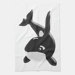 Killer Whale Geschirrtuch