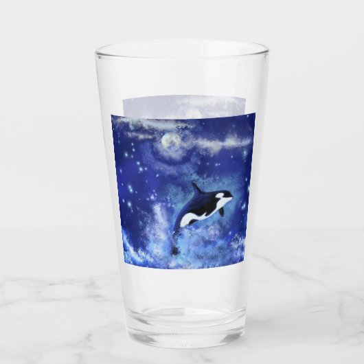 Killer Whale Glass Glas (Rückseite)