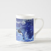 Killer Whale Knochen China Tasse (Rechts)