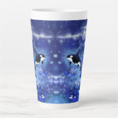 Killer Whale Latte Tasse (Vorderseite)