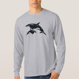 Killer Whale Long T - Shirt