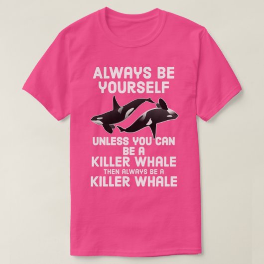 Killer Whale Lovers Gift T-Shirt (Design vorne)