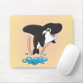 Killer Whale Mouse Pad Mousepad (Mit Mouse)