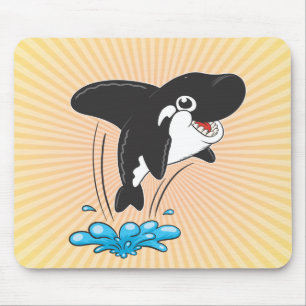 Killer Whale Mouse Pad Mousepad