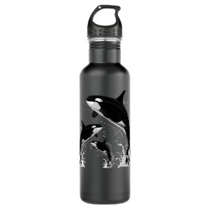 Killer Whale Ocean Animal Lover Orca Edelstahlflasche