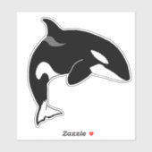 Killer Whale Orca Aufkleber (Blatt)