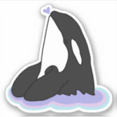 Killer Whale Orca Sticker (Vorderseite)