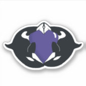 Killer Whale Orca Sticker (Vorderseite)