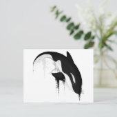 Killer Whale Orca von Crem Postkarte (Stehend Vorderseite)