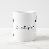 Killer Whale Personalisiert Jumbo-Tasse (Vorderseite)