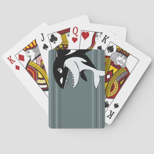 Killer Whale Playing Cards Spielkarten (Rückseite)