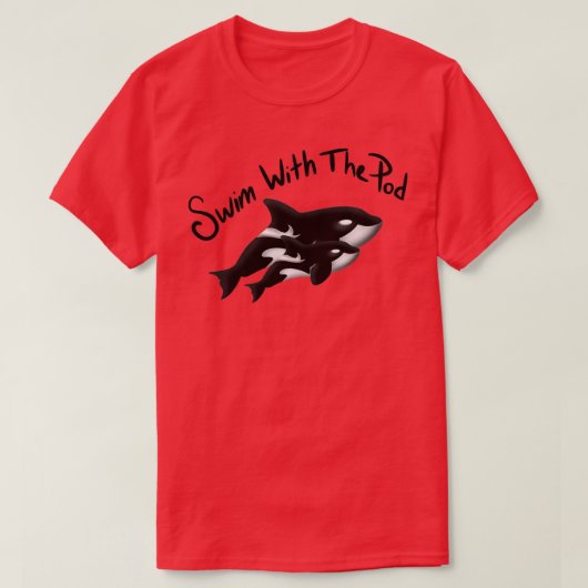 Killer Whale Pod 1 T-Shirt (Design vorne)