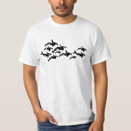 Killer Whale Pod Graphic T-Shirt (Vorderseite)