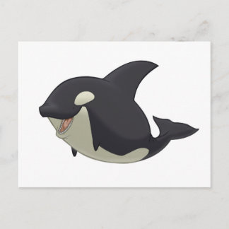 Killer Whale Postcard Postkarte