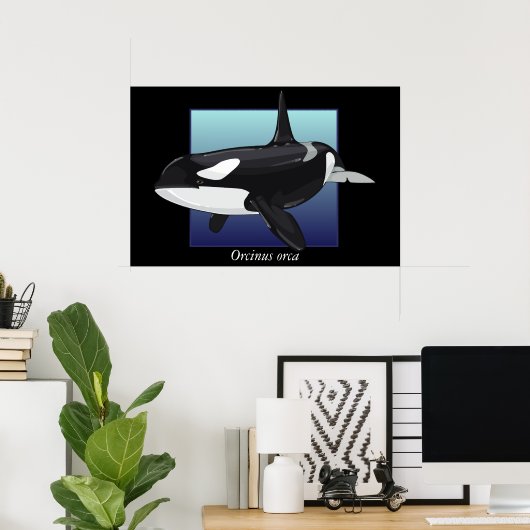 Killer Whale Poster (Heimbüro)