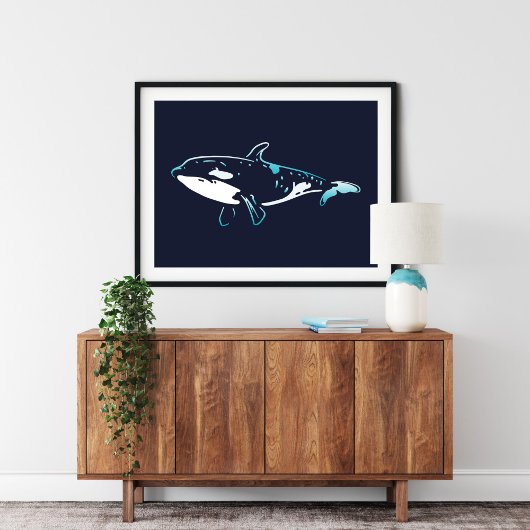Killer Whale Print | Killer Whale Wall Print Poster