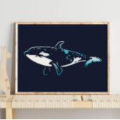Killer Whale Print | Killer Whale Wall Print Poster