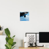 Killer Whale Print Poster (Heimbüro)