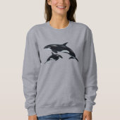 Killer Whale Sweatshirt (Vorderseite)