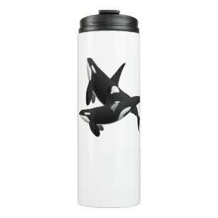 Killer Whale Thermal Tumbler Thermosbecher