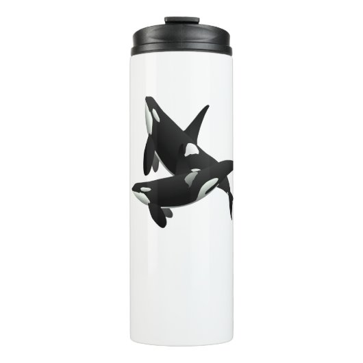 Killer Whale Thermal Tumbler Thermosbecher (Vorderseite)