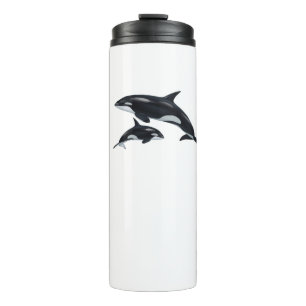 Killer Whale Thermal Tumbler Thermosbecher
