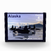 Killer Whales - Alaska Postage Fotoblock (Vorderseite)