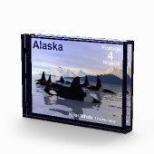 Killer Whales - Alaska Postage Fotoblock (Rechts)