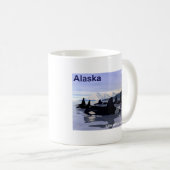 Killer Whales - Alaska Postage Kaffeetasse (VorderseiteRechts)
