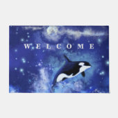 Killer Whales Doormat Fußmatte (Vorderseite)