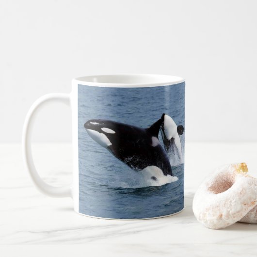 Killer whales kaffeetasse (Mit Donut)
