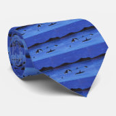 Killer Whales Krawatte (Gerollt)