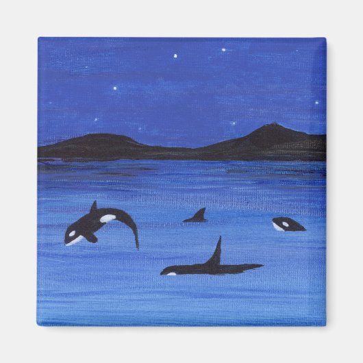 Killer Whales Magnet (Vorne)