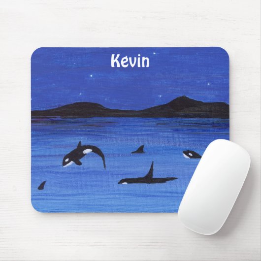 Killer Whales Mousepad (Mit Mouse)
