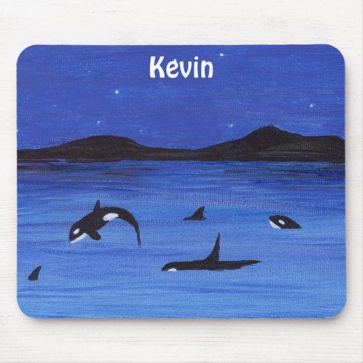 Killer Whales Mousepad (Vorne)