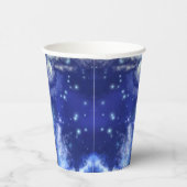 Killer Whales Paper Cups Blauer Vollmond Pappbecher (Rechts)