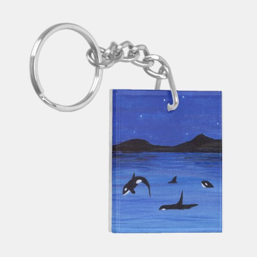 Killer Whales Schlüsselanhänger (Vorderseite links)