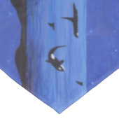 Killer Whales Tischdecke (Schrägansicht)