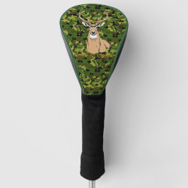 Killertinesoutdoors custom camo club cover golf headcover