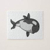 Killerwal an der Yoga-Fitness im Stehenden Puzzle (Horizontal)