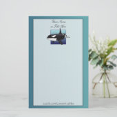 Killerwal-Briefpapier Briefpapier (Stehend Vorderseite)