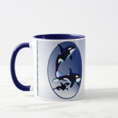Killerwal-Familie Oval_Mugs Tasse (Links)