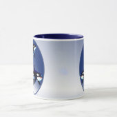 Killerwal-Familie Oval_Mugs Tasse (Zentrum)