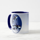 Killerwal-Familie Oval_Mugs Tasse (Vorderseite Links)